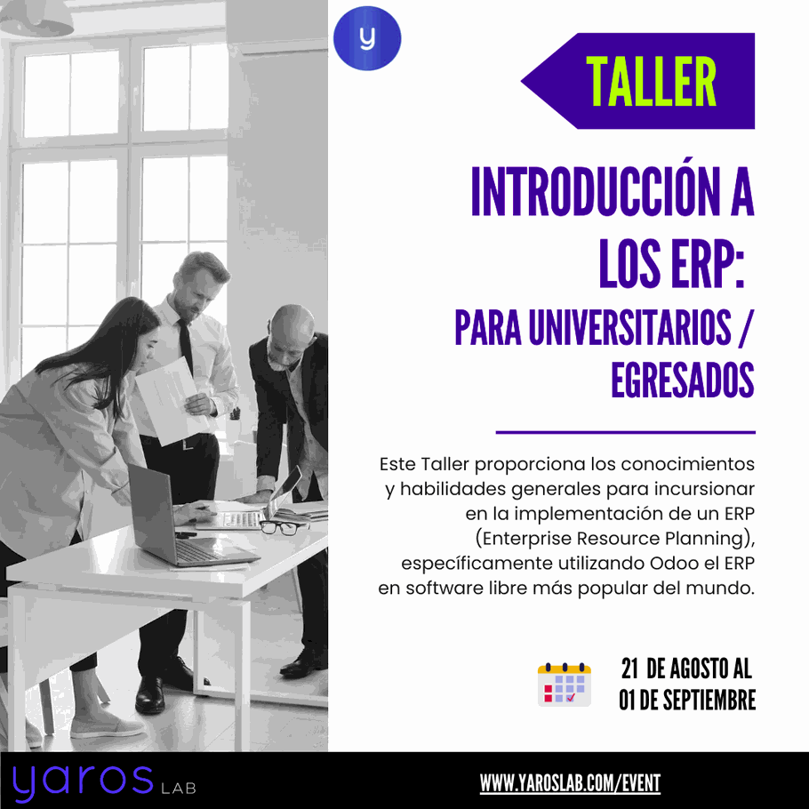 Taller: Introducción a los ERP